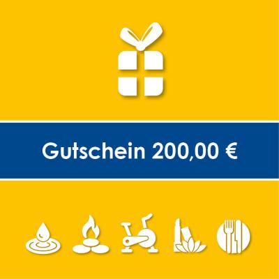 200,00 € - Gutschein