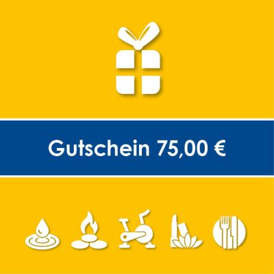 75,00 € - Gutschein